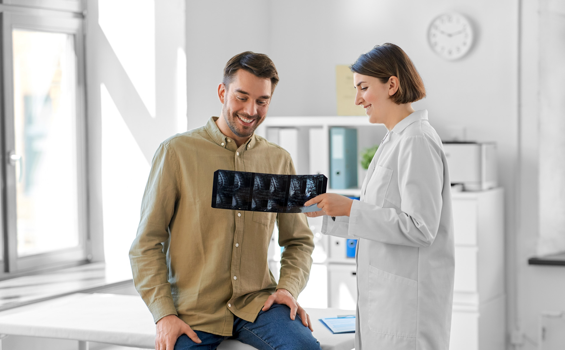 patient waiting for imaging
