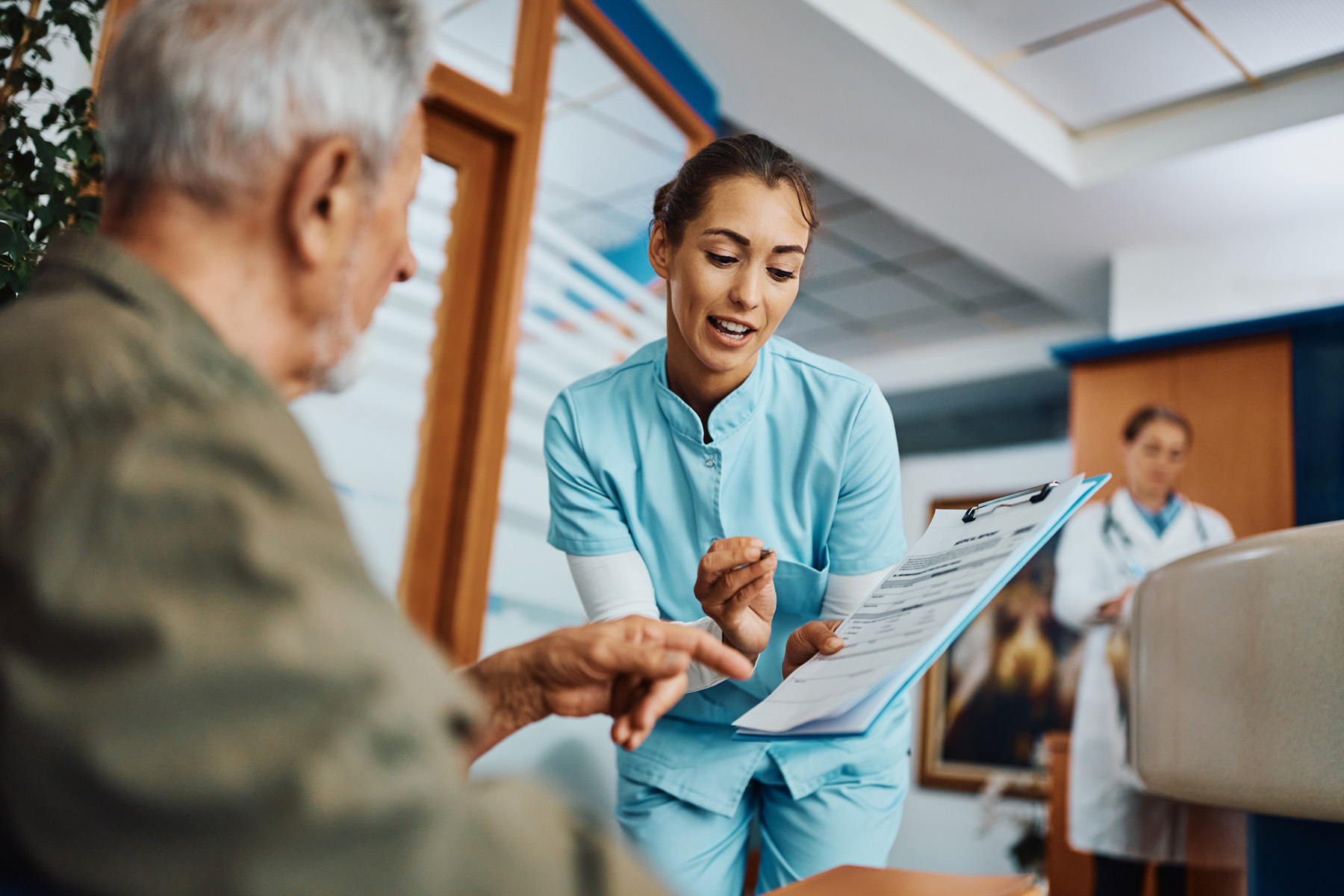patient waiting for imaging